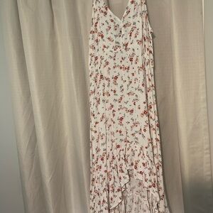 Floral High Low Sun Dress